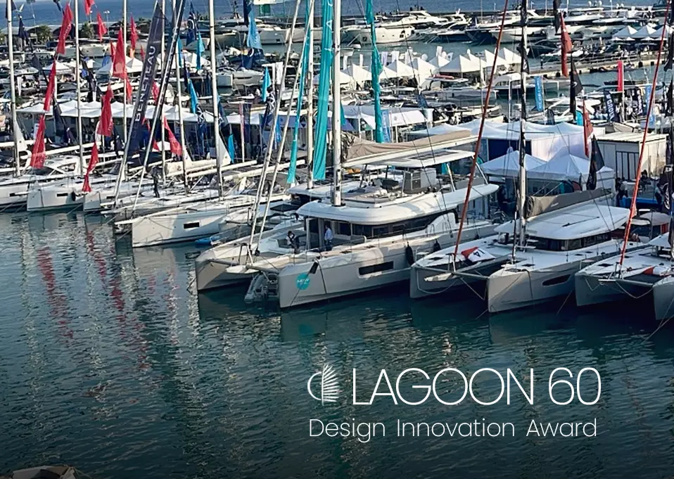 Il Lagoon60 trionfa alla quinta edizione del Design Innovation Award al Salone Nautico di Genova